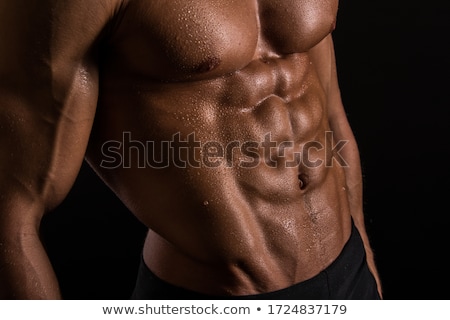 ストックフォト: Man With Six Pack Abs