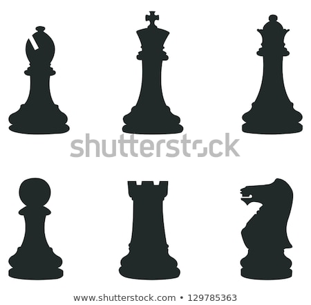 Stockfoto: Character Set Of Chess Pieces