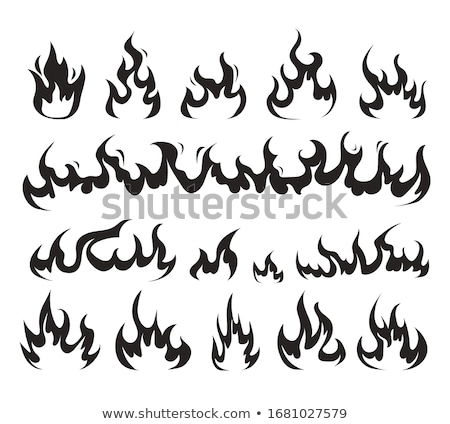 Foto d'archivio: Flame Fire Design Logo