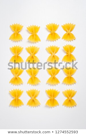 Stock photo: Colored Bow Tie Pasta