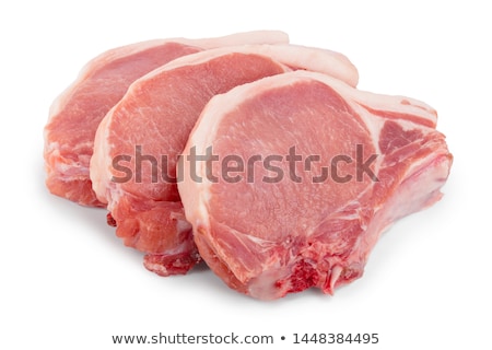 Foto stock: Raw Pork