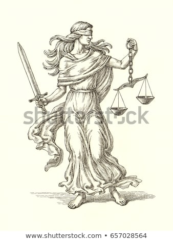 Stok fotoğraf: Allegory Of Justice