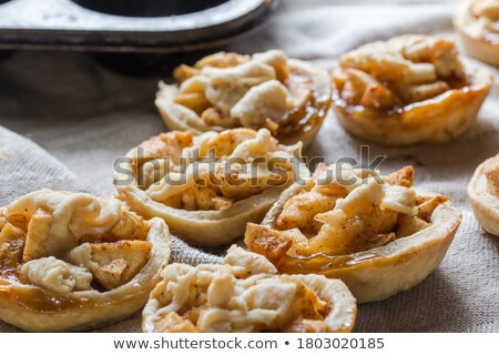 Stockfoto: Mini Apple Tarts