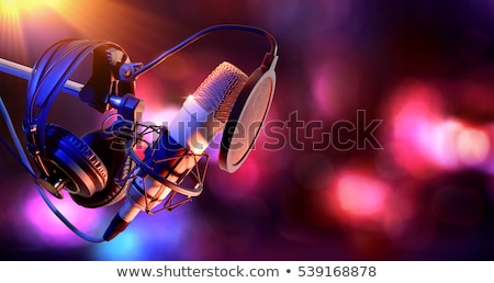 Foto stock: Recording Studio Microphone