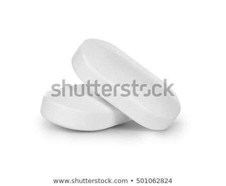 Сток-фото: Two White Medical Pills