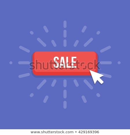 Foto stock: Shop Now In Red Star Banner
