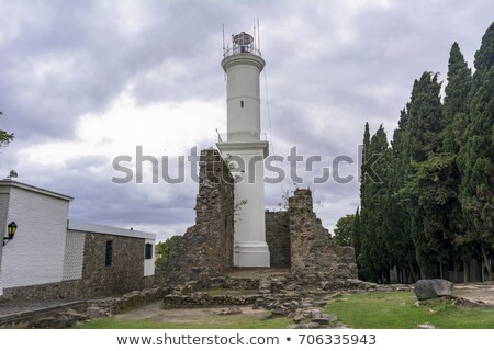 ストックフォト: Old Lighthouse In Colonia Del Sacramento Uruguay