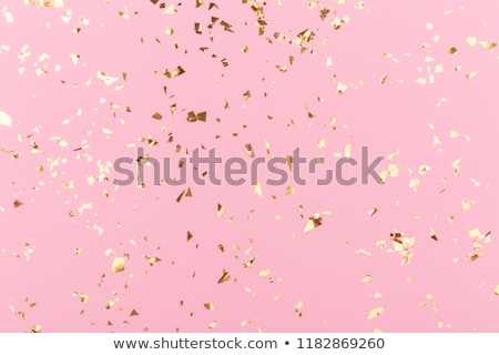 Foto stock: Golden Confetti Background