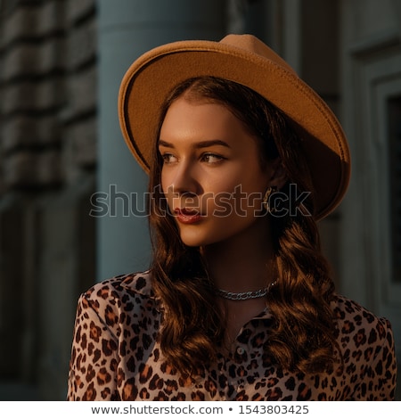 Imagine de stoc: Close Up Of Beautiful Woman With Earrings