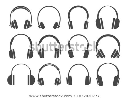 Stockfoto: Color Music Lover Device Wireless Headphones Vector