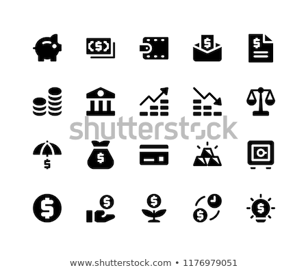 Foto d'archivio: Investment Related Vector Glyph Icon