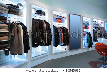 Stockfoto: Upper Clothes In Shop