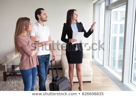 Stock photo: Couple Arriving Home