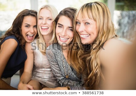 Stock fotó: Portrait Of Three Women