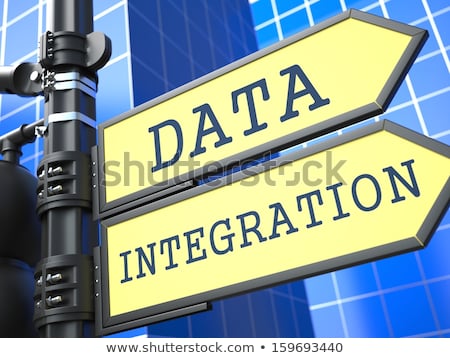 Data Integration Roadsign Information Concept [[stock_photo]] © Tashatuvango