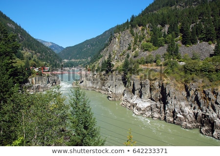 Stock fotó: Fraser Canyon In British Columbia