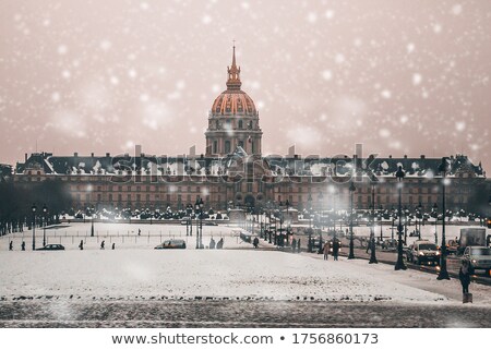 Сток-фото: Les Invalides Building In Paris