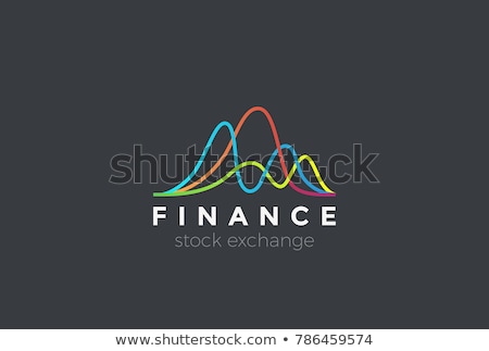 Zdjęcia stock: Arrow And Finance Marketing Logo