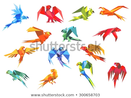 [[stock_photo]]: Abstract Symbol Of Long Wing Bird Icon