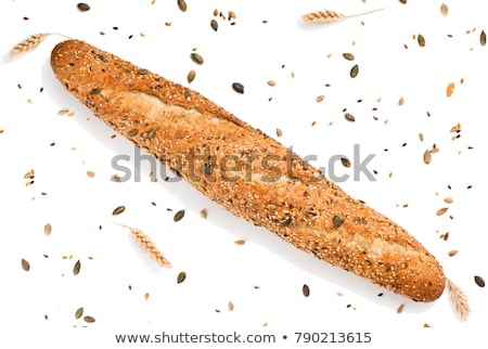 Stock foto: Bread With Poppy Sunflower And Sesame Seeds