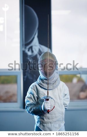 Stock photo: Female Sword Thrust