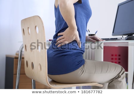 Сток-фото: Human Back Pain