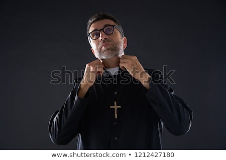 Foto stock: Priest Dress