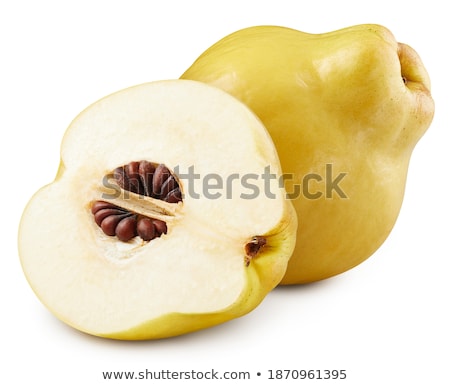 Сток-фото: Quince Fruit Isolated