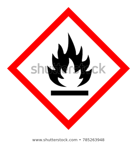Foto stock: Symbol Flammable