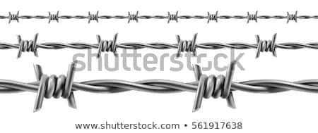 Foto stock: Barbed Wire