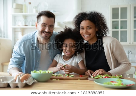 Foto stock: Cute And Young Girl Prepare For Marriage