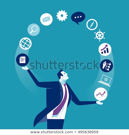 Zdjęcia stock: Business Concept Vector Illustration