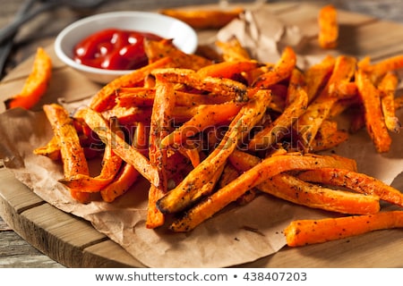 Zdjęcia stock: Fried Sweet Potato