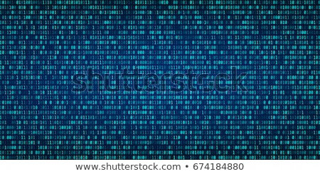 Zdjęcia stock: Binary Code Web Connections