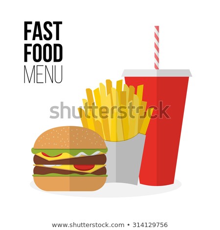 Сток-фото: French Fries Isolated On White Backdrop Banner