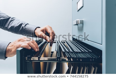 Stock photo: Filing Cabinet