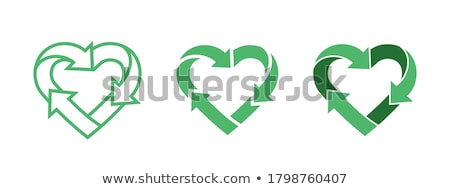 Stock fotó: Logo Nature Recycle