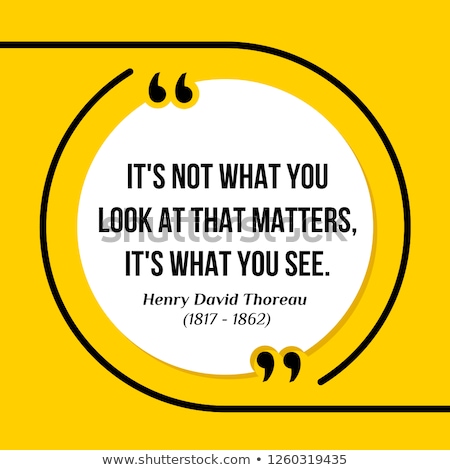 Foto d'archivio: What You See Matters