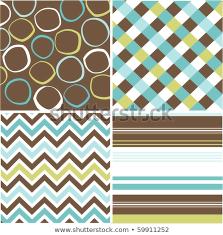 Stock photo: Squares Seamless Pattern Brown Colors