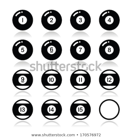 Sign Billiard Ball Number 9 [[stock_photo]] © RedKoala