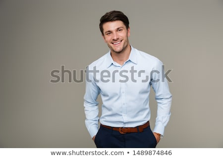 Stock foto: Isolated Business Man