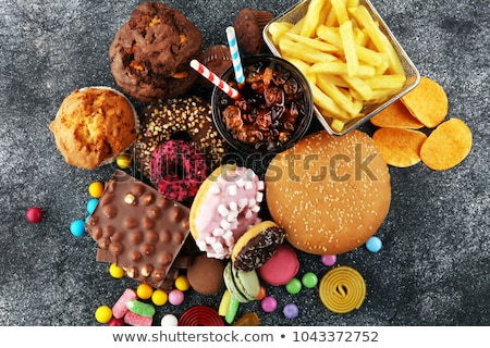 Stock foto: Assorted Junk Food