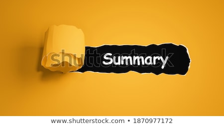 Stok fotoğraf: Summary Ripped Paper Concept