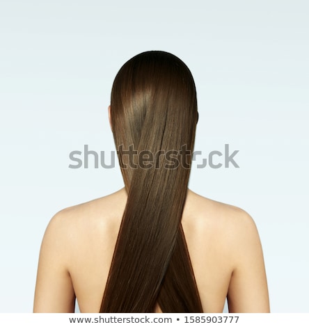 Stockfoto: Beautiful Girl With Silky Blond Hair