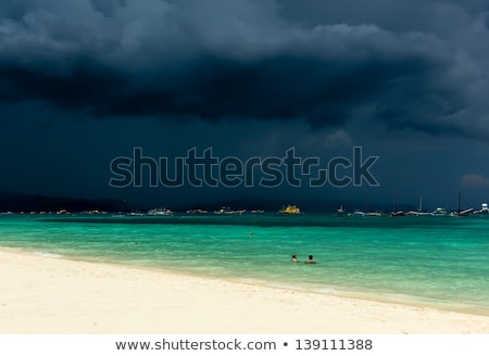 Stok fotoğraf: Just Off The Coast Of Boracay In The Philippines