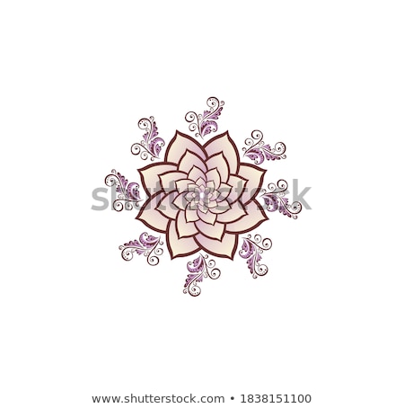 Foto stock: Sahasrara Chakra With Outer Space