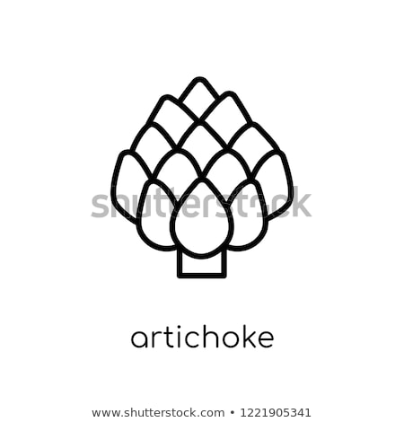 Stock photo: Artichoke Icon