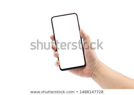 Stock photo: Android Holds Digital Device