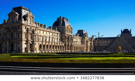 Stock fotó: Louvre Museum Paris - France