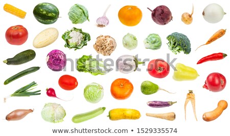 ストックフォト: Vegetable Collection Isolated On White